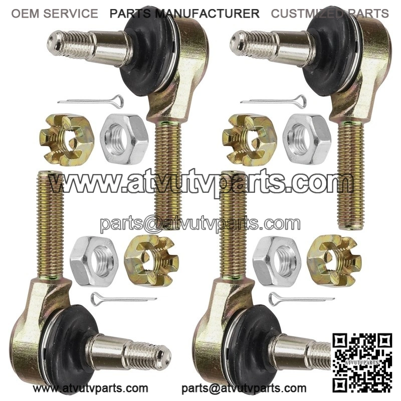 Tie Rod End Kit for Yamaha Quad 450 YFZ450 YFZ-450 YFZ 450 2004 2005 2 Sets