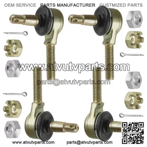 2 Sets Of Tie Rod End Kit for Suzuki LTZ400 LT-Z400 Quadsport 2003-2004