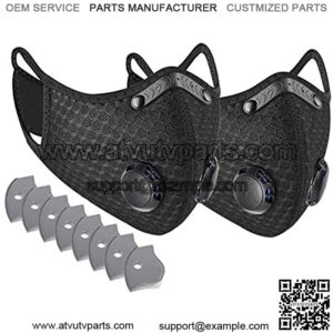 Resuable & Washable Sport Cover with Extra Active Carbon Filters for Activities Outdoor Running Cycling Workout