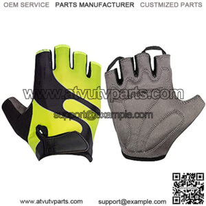 Cycling Gloves Half Finger Glove Road Bicycle Gloves ?C Anti Slip Shock Absorbing Padded Breathable Half Finger Short Sports Gloves Accessories for Men/Women