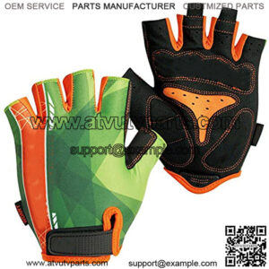 Cycling Gloves Mountain Road Bike Gloves Half Finger Shock-Absorbing Bicycle Gloves Silica Gel Anti-Slip Breathable Sports Accessories for Men Women