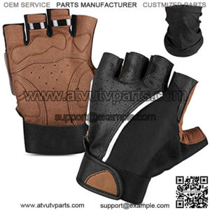 Cycling Gloves, Half Finger Glove MTB DH Road Bicycle Gloves, Winter Light Anti-Slip Shock-Absorbing Unisex Gloves for Men/Women