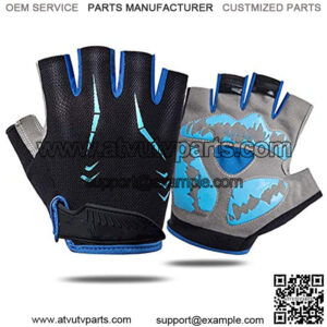 Men's Cycling Gloves Half Finger Cycling mtb Mountain Bike Road bicycle Gloves-Anti-slip Shock Absorbing Gel Pad Breathable Motorcycle Outdoor Sports Short Mountaineering Fitness running Gloves Unisex