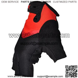 Mens Cycling Gloves Half Finger Bike Glove MTB DH Road Bicycle Gloves Padded Shock-Absorbing Anti-Slip Breathable Short Sports Gloves Unisex Women