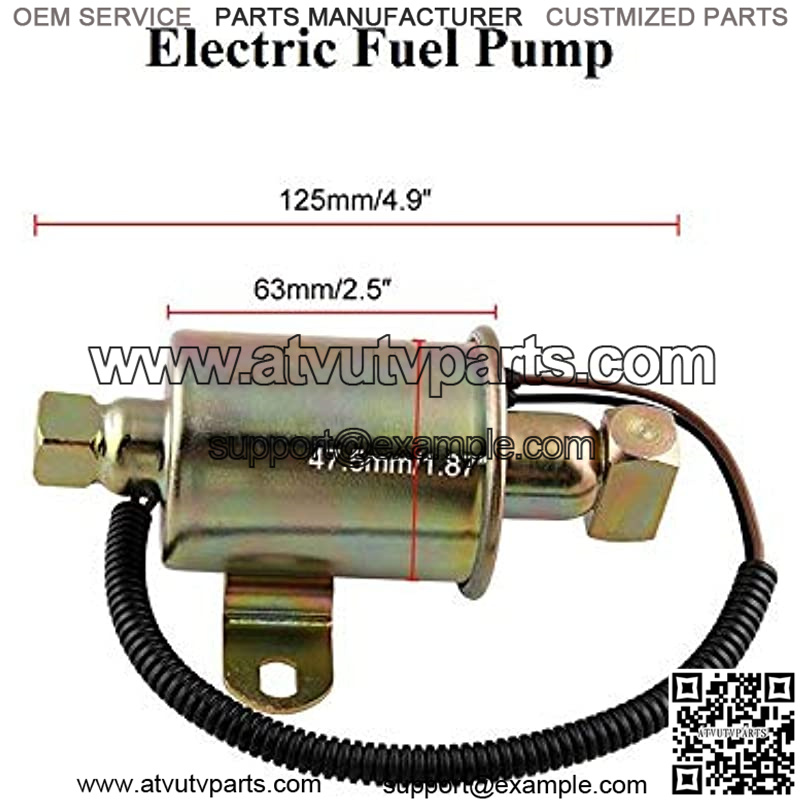 A029F887 Electric Fuel Pump Fits for Cummins A029F887 A047N929 149-2620 Airtex E11015 Herko RV008 GMB 596-1160, for 5500 5.5KW Gas Generator Marquis Gold Rialta RV 5500 EVAP Motor Set - Image 3
