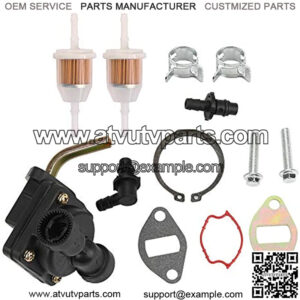 Fuel Pump with Fuel Filter for 12 393 03 12 559 02-S 12 559 01-S CH11-CH15 CV11-CV16 Engine MTD KH-12-559-02-S Lawn Mower