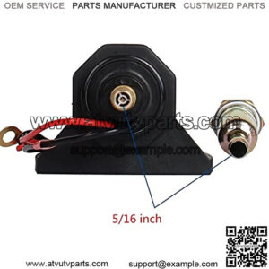 Solid Universal Electric Fuel Pump 2-3.5 P.S.I. Heavy Duty for Gasoline Solid Petrol Vehicles 12 V, 5/16 Inch