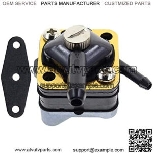 18-7350 Fuel Pump for Johnson Evinrude 397839 391638 395091 397274 6hp 8hp 9.9hp 15hp Engine Seahorse Outboard 1981-1992 Replaces 397839 391638 395091 397274 Mallory 9-35350 Sierra 18-7350