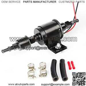 Universal Electric Fuel Pump Self- primming FuelTransfer Pump 12V, 5/16 inch, 5-9 Psi E8012S, EP12S