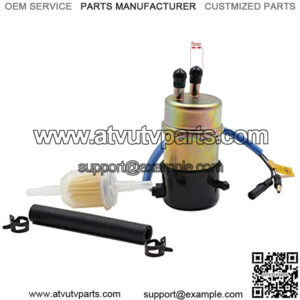 Electric Fuel Pump 12v Mule Fuel Pump 49040-1055 KAF620 3000 3010 3020 2520 2500 2510 1000(8mm In/Outlet)