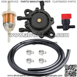 LG808656 Fuel Pump AM116304 Fuel Filter Line fits for Garden Lawn Mower Tractors