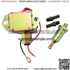 Electric Fuel Pump With 12 Volt 2-4 PSI Low Pressure 12V Universal New