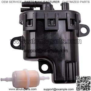 Lawn Mower EFI Fuel Pump Module & Filter for ECH ECV 25 393 10-S Black