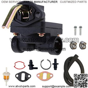 12-559-02-S Fuel Pump Compatible with 1255902-S 1255901-S 12-559-01-S Including CH11GT CH11PT CH11S CH11 CH12.5S CH12.5 CH13S CH14 CH15 CH16 Engines with Fuel Filter & tubing.