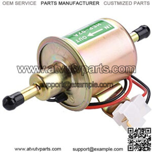 Electric Fuel Pump 12V -7 PSI Gas Fuel Pump Low Pressure For Motorcycle Carburetor Module HEP-02A