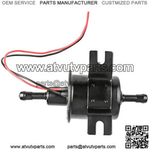 HEP-02A HEP02A - Universal Low Pressure - Gas Inline Metal Solid Petrol - 12V Heavy Duty Electric Fuel Pump - Compatible with Motorcycle Carburetor ATV