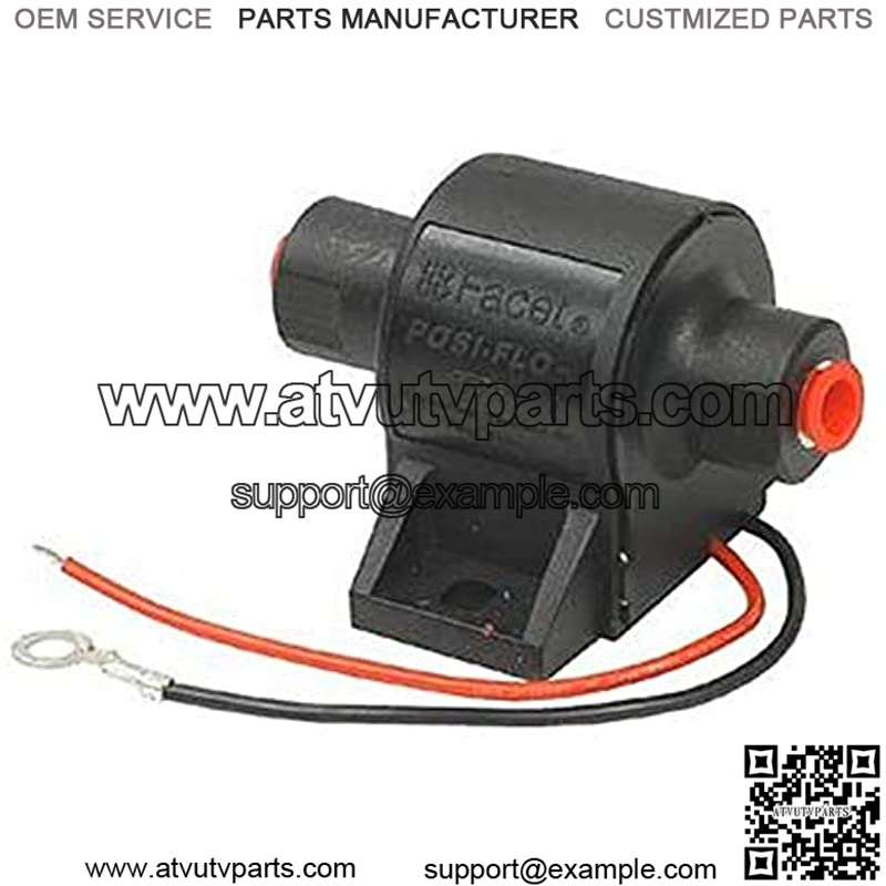 NEW 12V POSI-FLO SOLID STATE FUEL PUMP COMPATIBLE WITH ALL CARBURETED ENGINES 40106