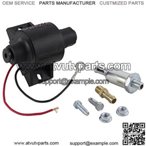 NEW 12V POSI-FLO SOLID STATE FUEL PUMP COMPATIBLE WITH KIT CARBURETED ENGINES 60104