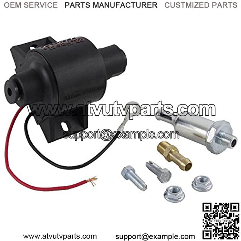NEW 12V POSI-FLO SOLID STATE FUEL PUMP COMPATIBLE WITH KIT CARBURETED ENGINES 60104