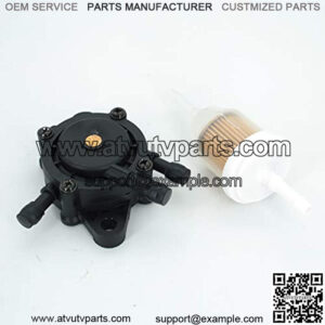 Fuel Pump w Fuel Filter Compatible with 24 393 04-S, 24 393 16-S/John Deree LG808656 / 49040-7001 Lawn Mower Generator Pressure Washer