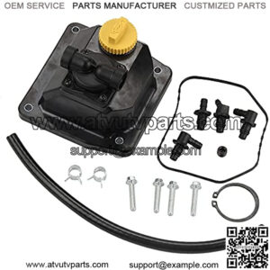 Toolyuan 2455910-S Fuel Pump W/ Oil Fill for CH18 CH20 CH23 CH25 CH27 CH620 CH640 CH670 CH680 CH730 CH740 CH750 Engine Replaces Old # K2455910S 2439313-S 2439312-S 2455908-S 2439314-S