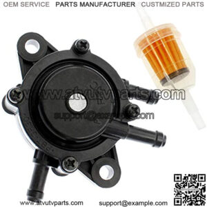 Fuel Pump Compatible for Lawn Mower LG808656 M138498 M145667 105 107H 115 155C 190C 335 757 647 652R 652R 657 D100 D110 D170 E100 F680 GT235 L100 L130 LA115 LTR180 X110 X120 X320
