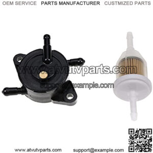 Fuel Pump with Fuel Filter Kit 49040-7008 054-113 for FS & FR Series 054-113 Lawn Mower 647A 657A 667A 652B 636M 648M