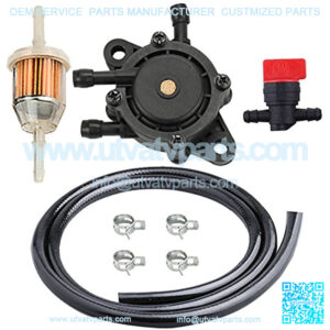 LG808656 Fuel Pump AM116304 Fuel Filter Line fits for Garden Lawn Mower Tractors