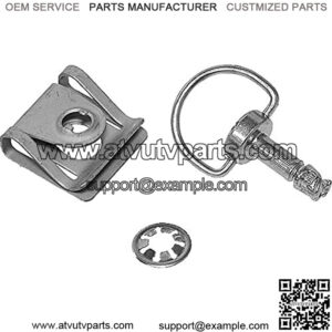 Yamaha Panel Latche Sidewinder 2017-2018 Front of Lower Console Snowmobile Part# 12-18622 OEM# 8JP-RAK02-00-00, 8JPRA345-00-00