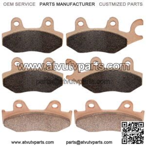 Brake Pads for Yamaha Atv YFZ450 YFZ450R YFZ 450 Front Rear Brakes 2006-2017