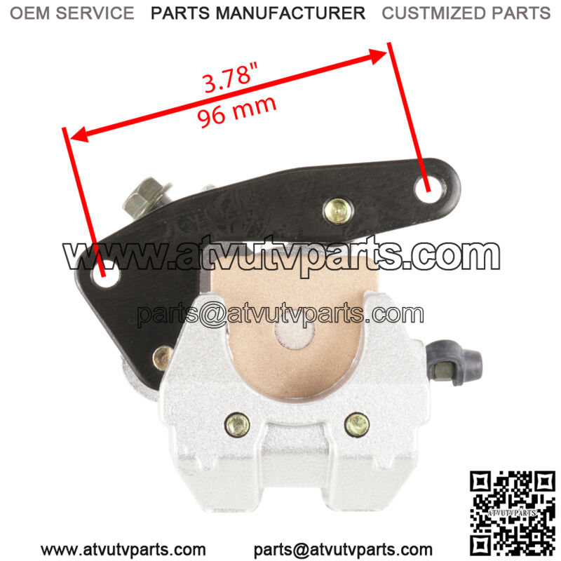 Front and Rear Brake Caliper W/ Pads for Honda TRX400EX Sportrax 400 2X4 1999-04 - Image 2