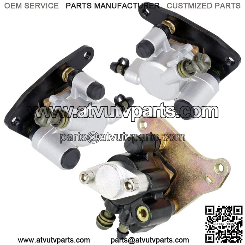 Front and Rear Brake Caliper W/ Pads for Honda TRX400EX Sportrax 400 2X4 1999-04 - Image 4
