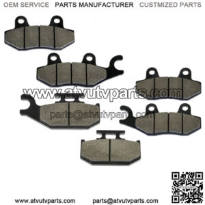 Front Rear Brake Pads for Yamaha Rhino 450 4X4 YXR450 YXR 450 2006-2009