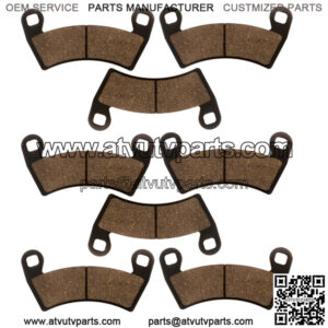 Front Rear Brake Pads for Polaris Ranger Crew 700 EFI 4X4 2008-2009 / 2205949
