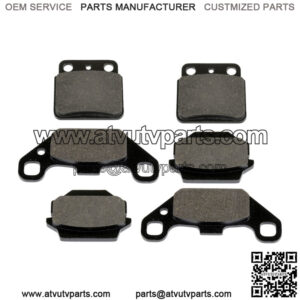 Front & Rear Brake Pads for Suzuki LT500R Quadracer 500 1987 1988 1989 1990