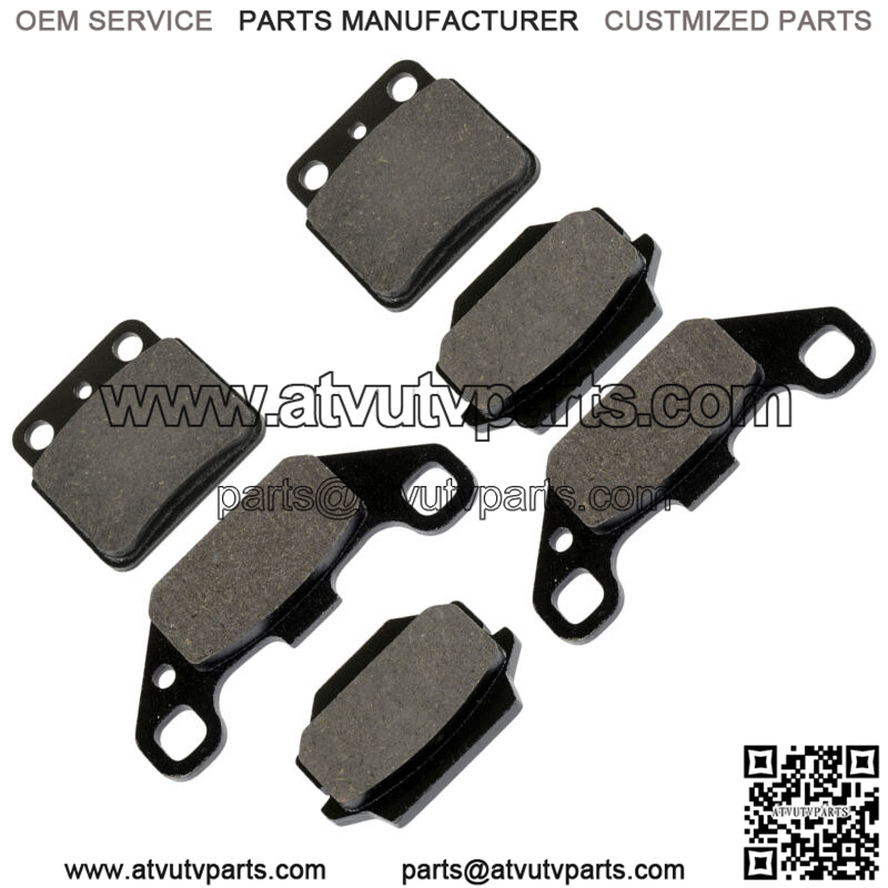 Front & Rear Brake Pads for Suzuki LT500R Quadracer 500 1987 1988 1989 1990 - Image 4