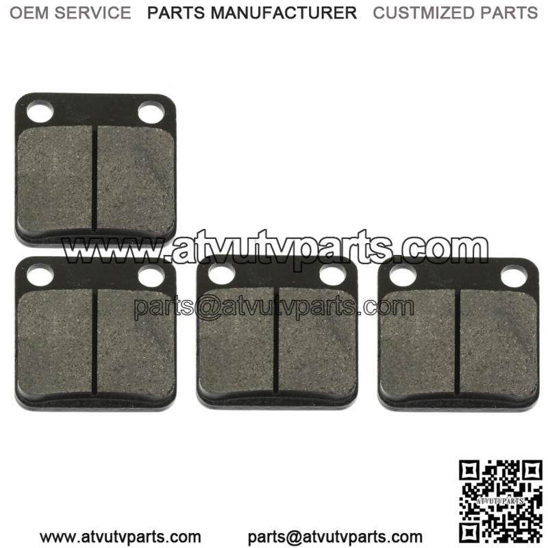 Front Brake Pads for Yamaha Kodiak 450 YFM450 03-2020 / Kodiak 400 YFM400 99-06