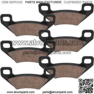 Front and Rear Brake Pads for Polaris Hawkeye 300 2006 / 2203045