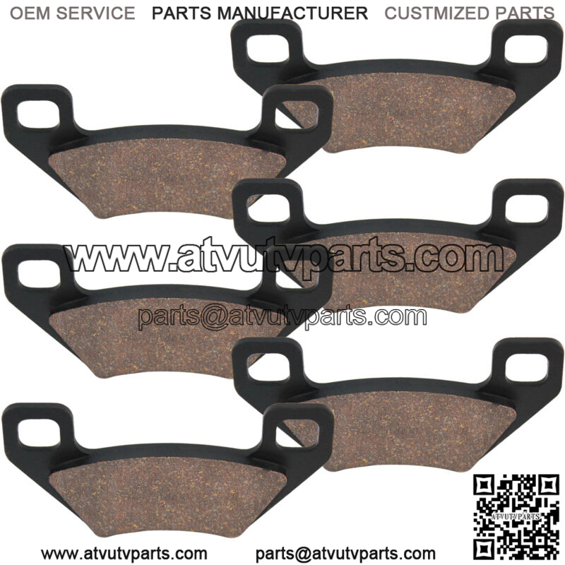Front and Rear Brake Pads for Polaris Hawkeye 300 2006 / 2203045