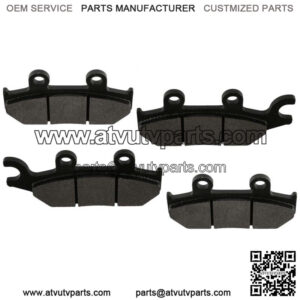 Front Right and Left Brake Pads for Can-Am Maverick Max / 1000R 2014 - 2018 (For: Can-Am)