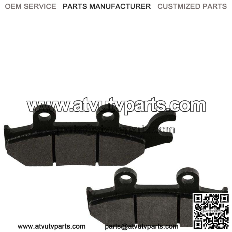 Front Left Semi-Metallic Brake Pads for Can-Am Maverick Max 1000R 2014-2018 (For: Can-Am)