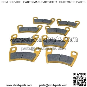 Traild Polaris RZR S 900/RZR Trail S 900/RZR Trail 900 2015-2022 Ceramic Brake Pad Set Front & Rear