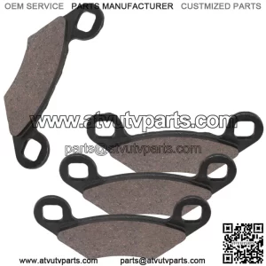 Rear Brake Pads for Polaris Scrambler XP 1000 2015 2016 2017 2018-2020 (For: Polaris)