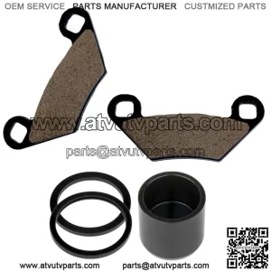 Rear Brake Caliper Piston W/Pads For Polaris Scrambler XP 1000 2014-2018 (For: Polaris)