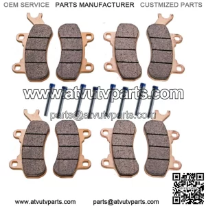 Can-Am Maverick X3 4x4 Front and Rear Brake Pads Brakes 2017 2018 2019 2020 2021