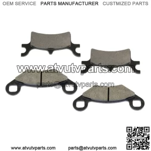 Brake Pads for Polaris Sportsman 800 EFI Intl HO 2005-2008 Front Rear Brakes (For: Polaris Sportsman 800)