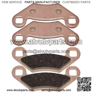 Front Brake Pads for Polaris Sportsman 800 HO EFI 2008 2009 Sintered Brake Pads (For: Polaris Sportsman 800)