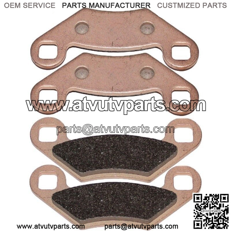 Front Brake Pads for Polaris Sportsman 800 HO EFI 2008 2009 Sintered Brake Pads (For: Polaris Sportsman 800)