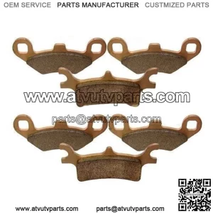 Brake Pads for Polaris Sportsman 800 EFI Front Rear Brakes 2005-2007
