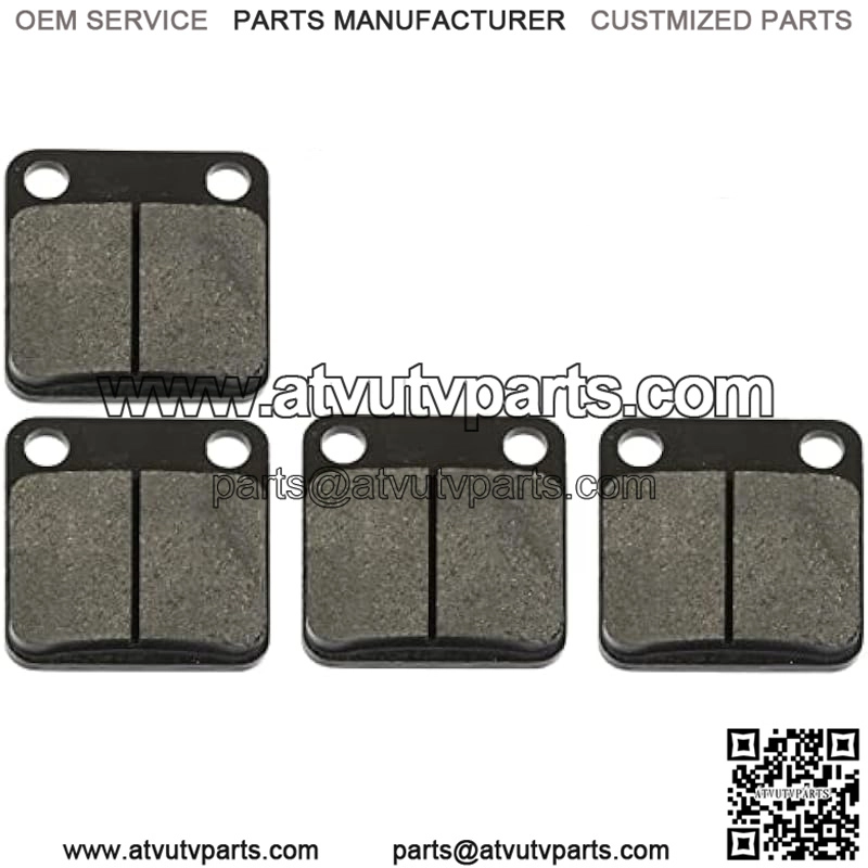 Front Brake Pads Compatible with Suzuki 400 LTA400 LTF400 Eiger 2WD 4WD 2002-2007